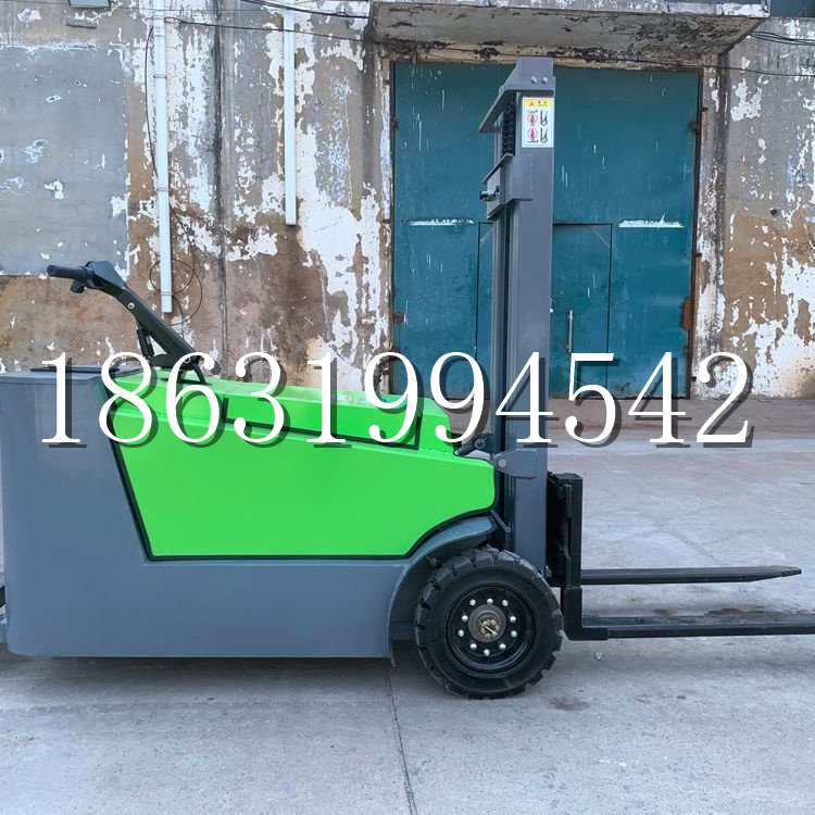 卡若区小型电动叉车1吨2吨步行站驾式电瓶堆高充电装卸车液压升降车铲车